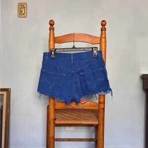 Vintage Blue Levi’s Shorts